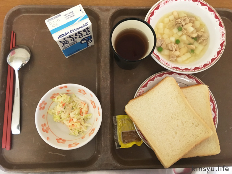 新百合ヶ丘総合の病院食(朝食)