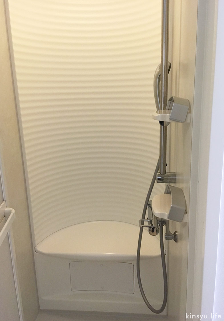 新百合ヶ丘総合病院 産婦人科病室のシャワールーム